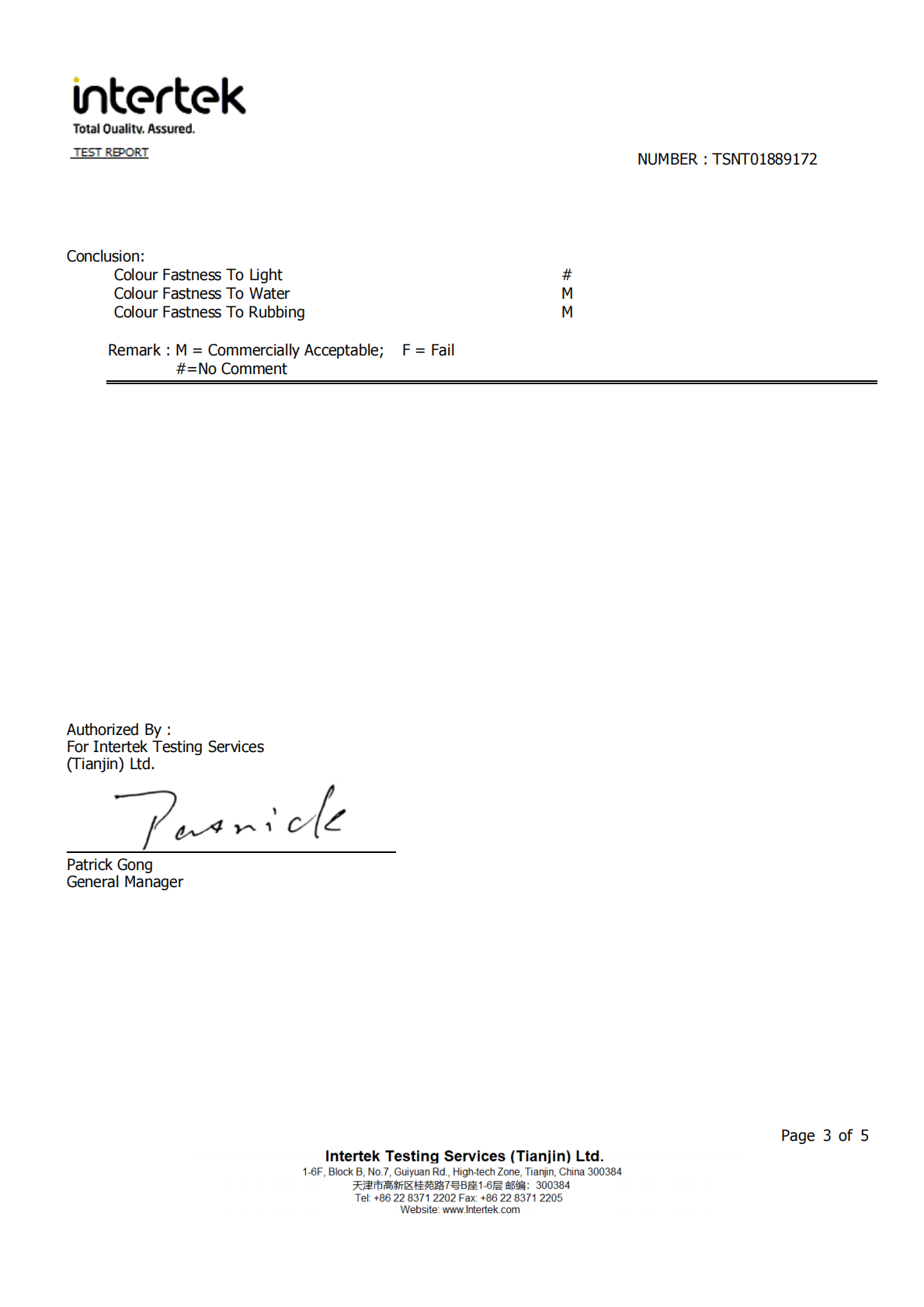 ISO10501 test report 3 ISO10501 test report 3